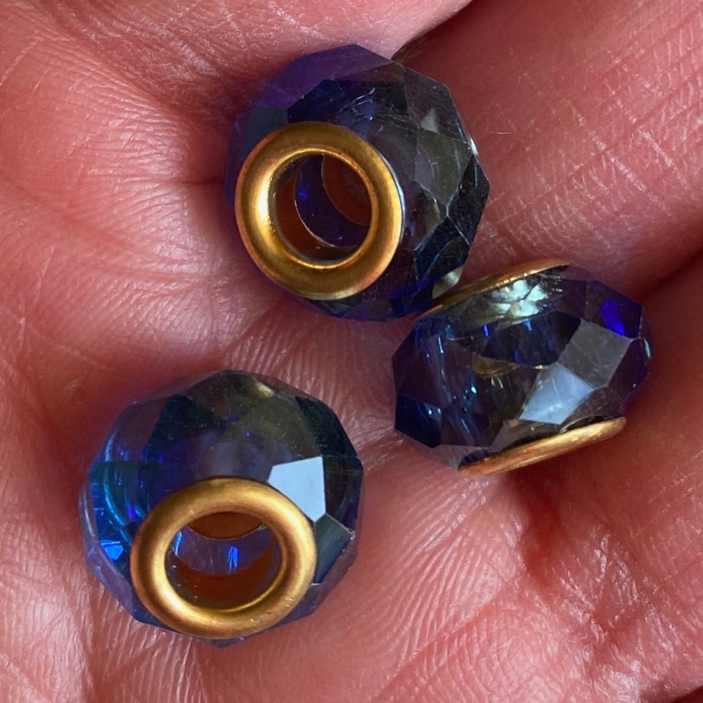 Beads - Dione® Celestial Crystal Big Hole Beads NWOT - Picture 8 of 10